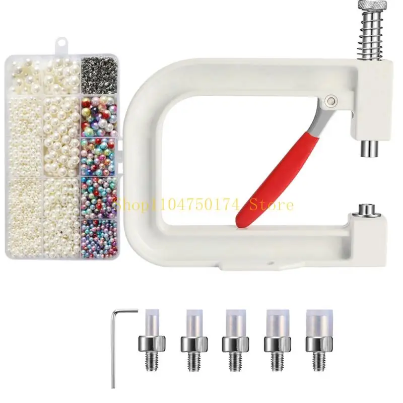 

Bead Making Machine Handheld Pearls Setting Machine Handmade Beading Accessories For DIY Crafts And Fashion Design top sale