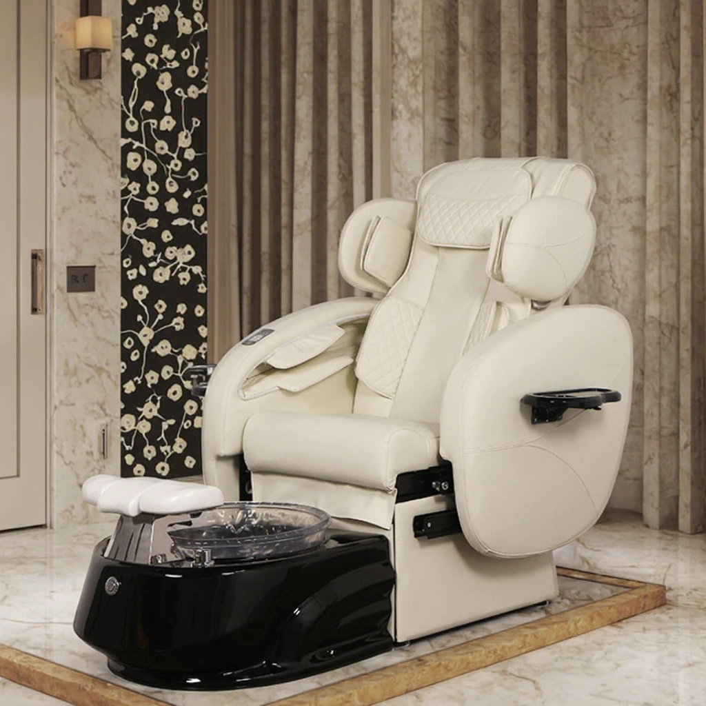 

Salon Furniture Manufacturer Royal Pedicure Spa Chair Luxury Pedicure Chairs With Arm Massager