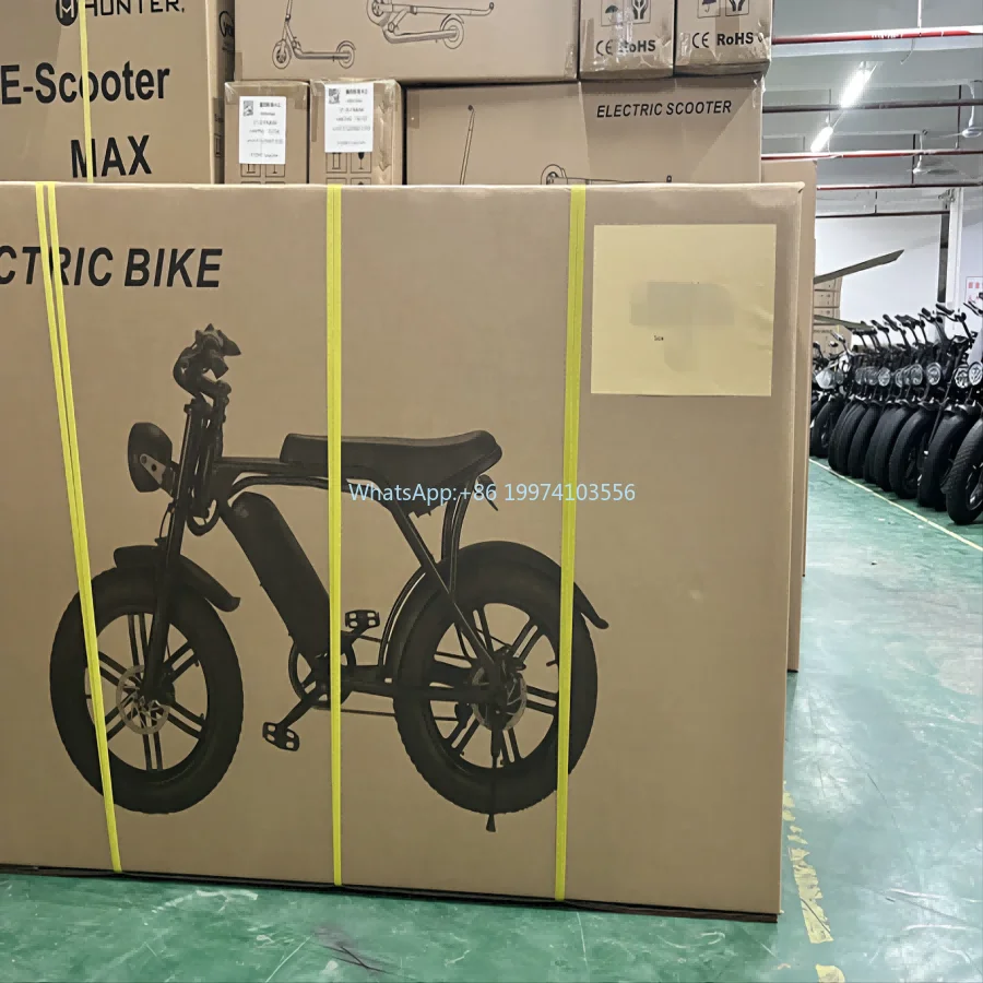 fat tire e-bikes original fat tire electric city bike in EU warehouse ebike 20inches electric fat tire bike factory supply