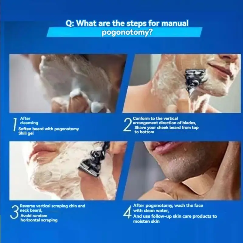 Razor Classic 6 Layer Safety Razor for Mens Shaving&Womens Hair Removal Shaving Blades Manual Shaver