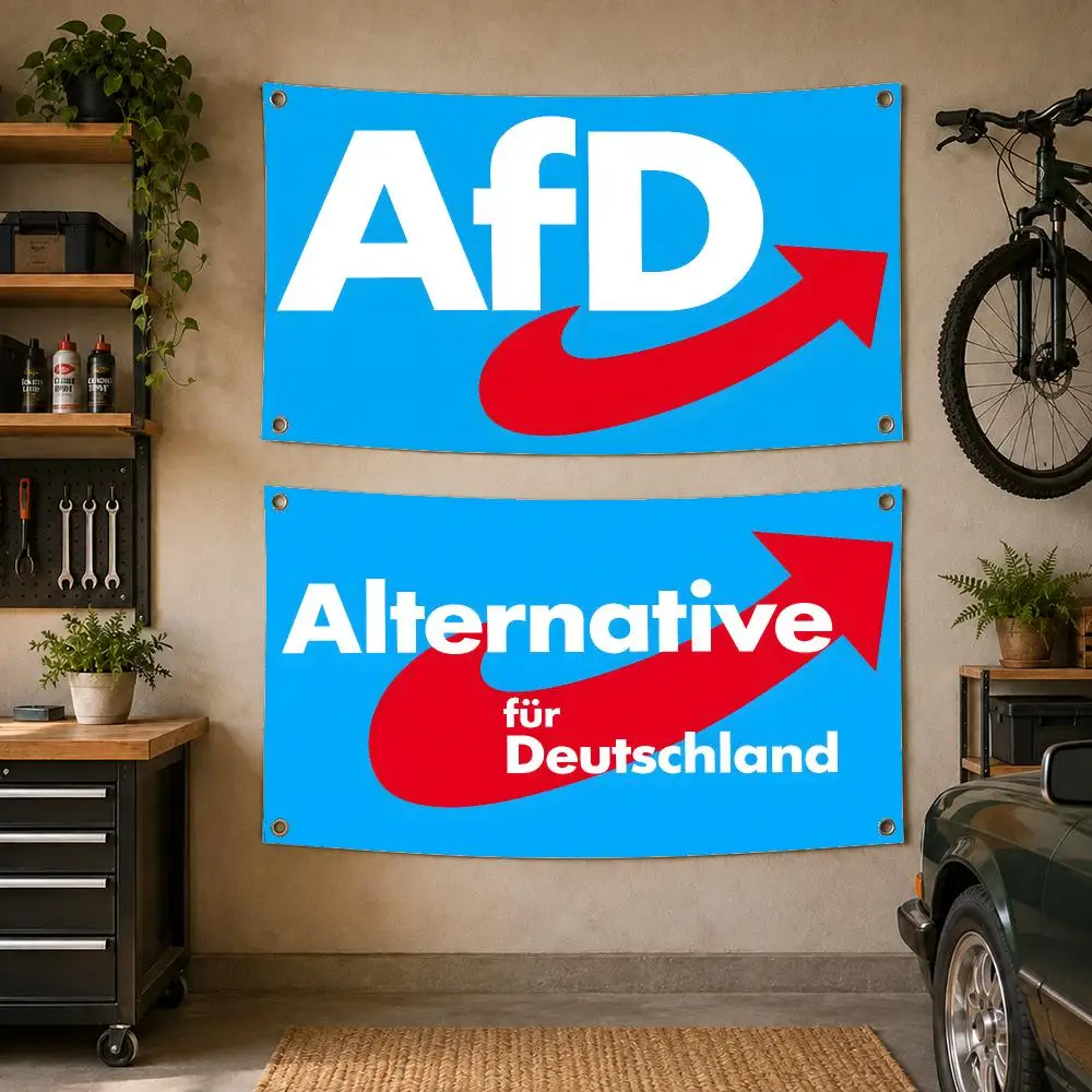 Afd Alternative Germany Flags Decoration Art Picnic Party Home Hanging Camping Outdoor Party Banner