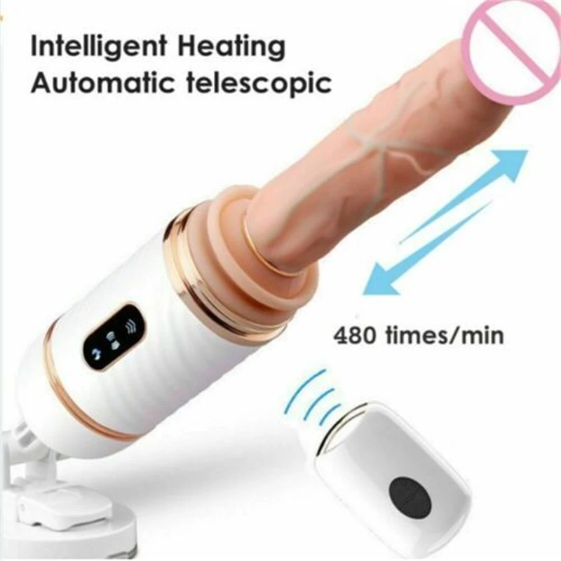 

Wireless Remote Control Automatic Masturbation Pumping Gun Sex Machine Telescopic Dildo Vibrators For Women Sex Toys For Women