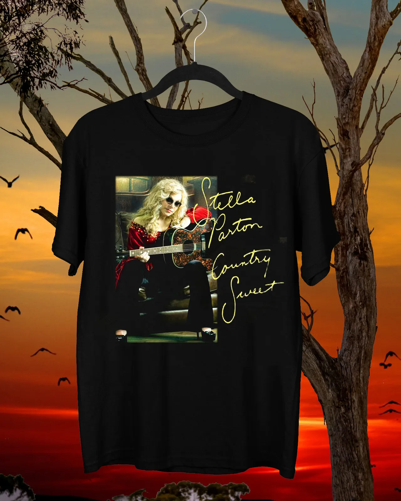 Rare Stella Parton Singer Cotton Tee Gift For Fan All Size T-Shirt TMB1777