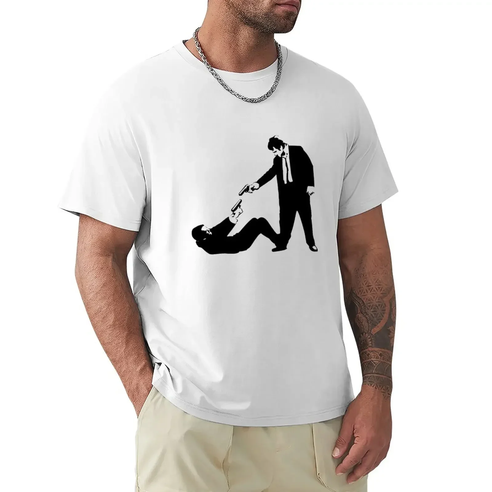 Reservoir Dogs Standoff T-Shirt shirts graphic street wear mens t shirts casual stylish