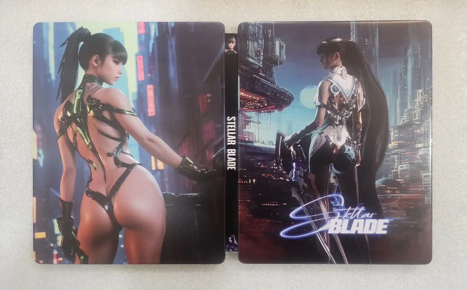 Stellar Blade Custom Made Steelbook Case Only PS5/PS4/Xbox (No Game Disc) New