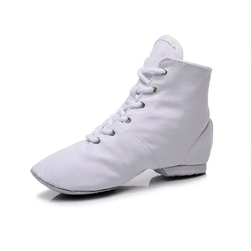 New Fashion Jazz Women Ballet Dance Shoes High Gang Canvas Sneaker Latin Tango Dancing Shoe Ladies Girls Pointe Shoes for Ballet