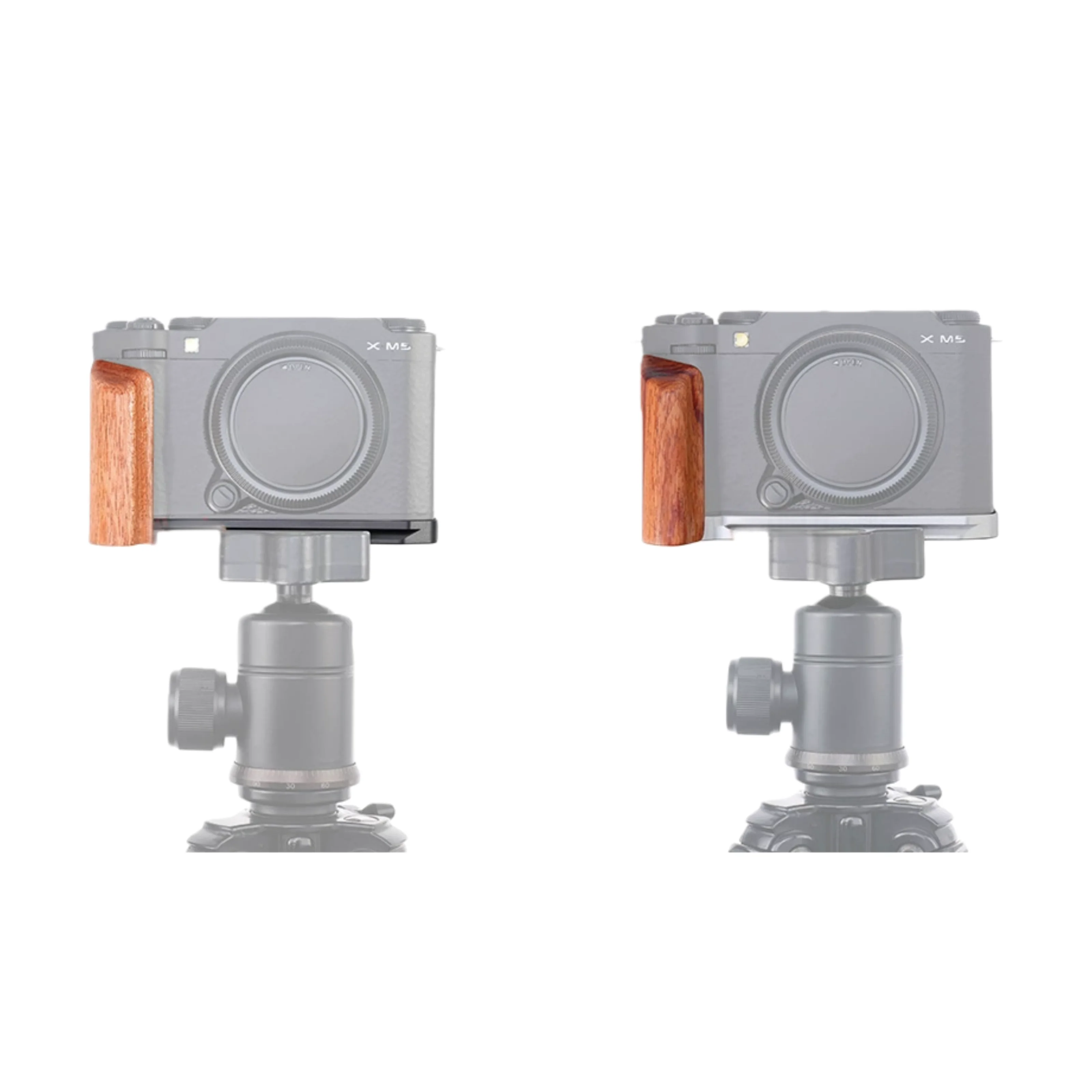 لوحة سريعة التحرير على شكل حرف L لمقبض الكاميرا لإطار حماية من سبائك الألومنيوم Fujifilm X-M5 #3