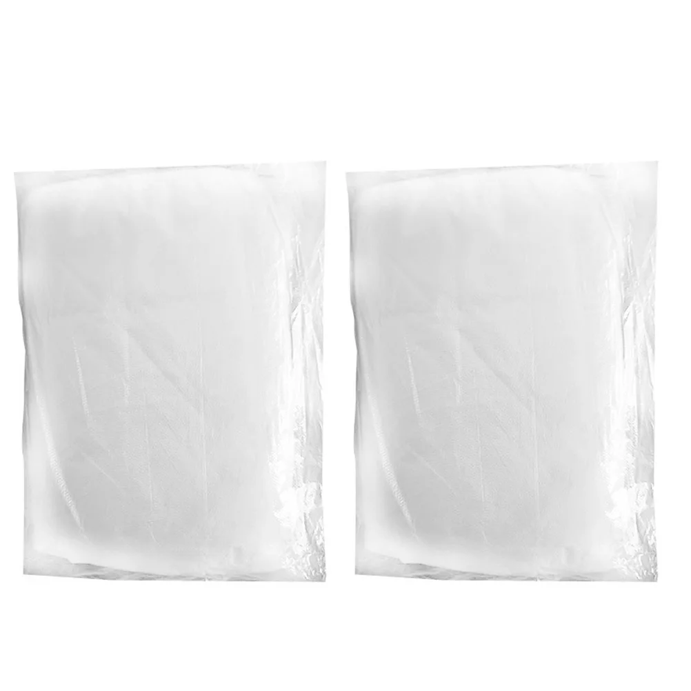 

2 Packs Disposable Foot Covers Long Sleeve Socks Waterproof Breathable PE Membrane Transparent Feet SPA Cover Multi