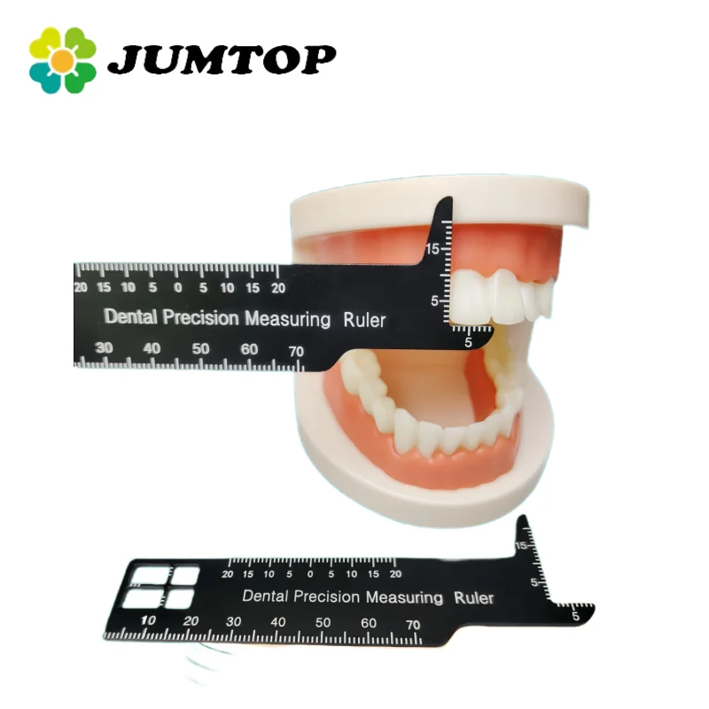 

JUMTOP 1 шт. стоматологическая прецизионная измерительная линейка стоматологические медицинские инструменты манометр для фотографии стоматологические инструменты