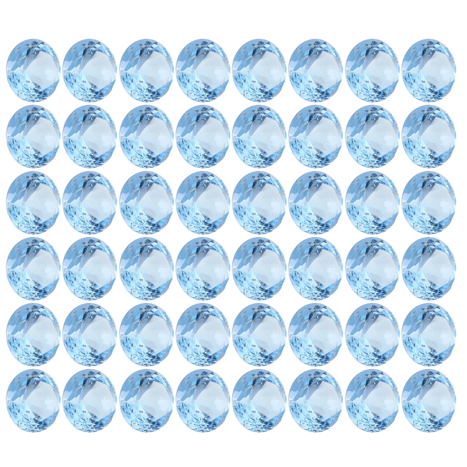 

Diamond Vase Fillers Crystal Holiday Decorate Stones Sky Blue Artificial Gems for Crafting Vase Beads Party Wedding Gift