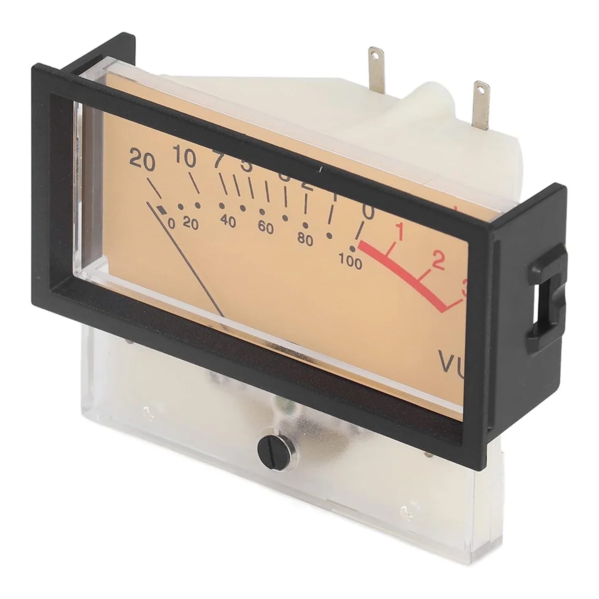 A79G VU Meter Skull Tube Amplifier High Performance VU Level Meter for Table Power Discharge Flat, Ideal for DIY