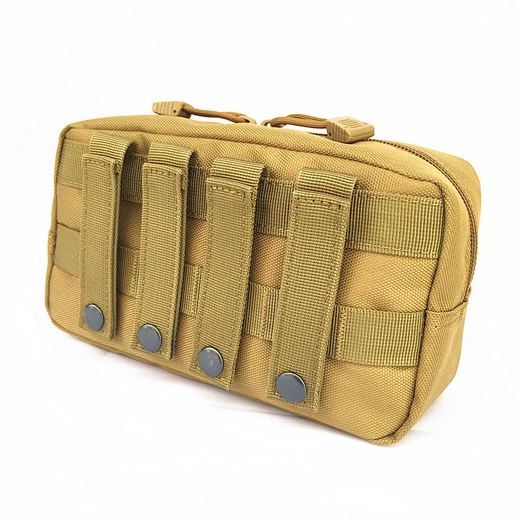 Bolsa Táctica Compacta EDC Molle para Cinturón, Bolsa Médica Multifuncional para Cintura, Accesorios de Caza al Aire Libre, Funda para Teléfono