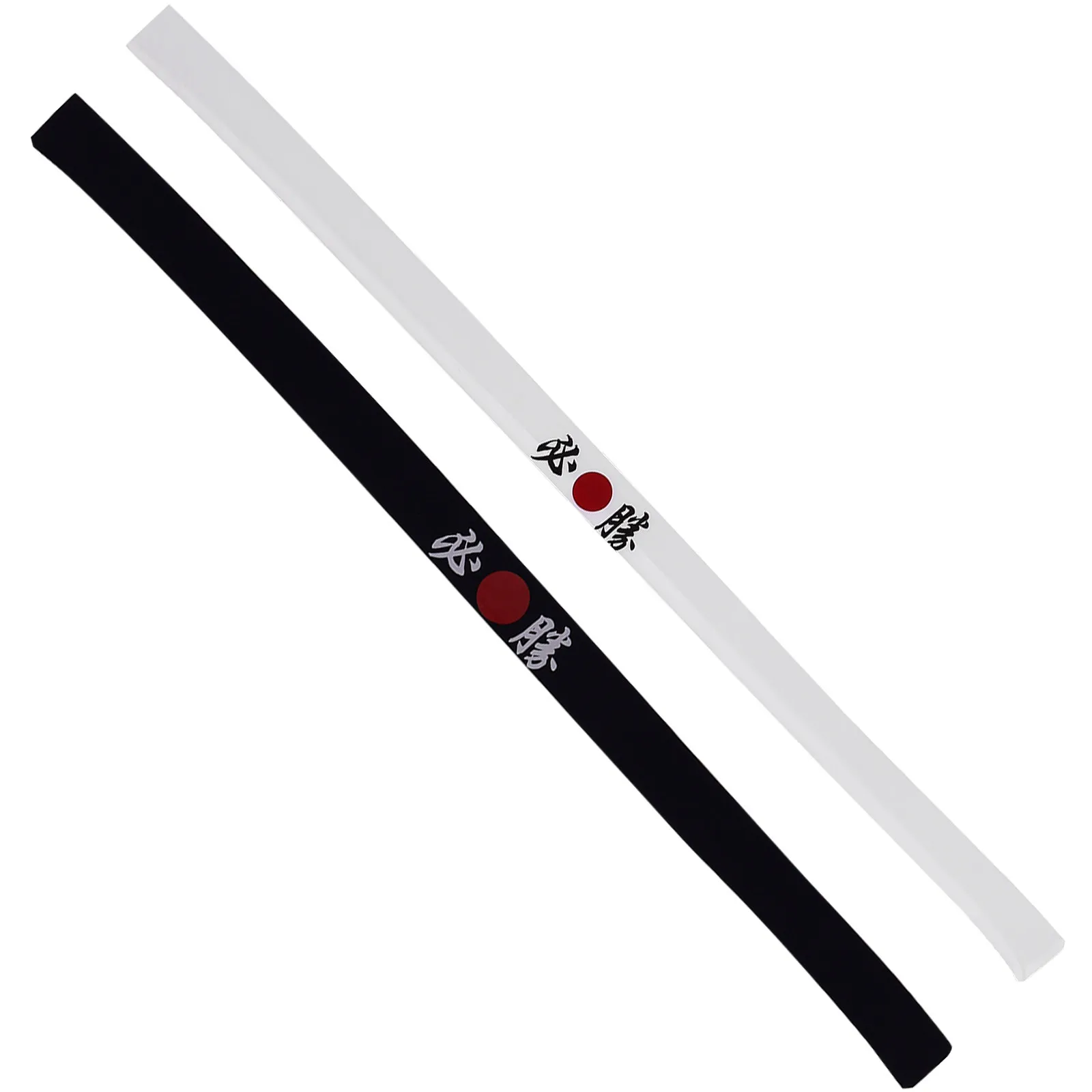 

2Pcs Japanese Headband for Chef Karate Costume Breathable Sweat-Absorbing Wide Headbands Comfortable Skin-Friendly Design