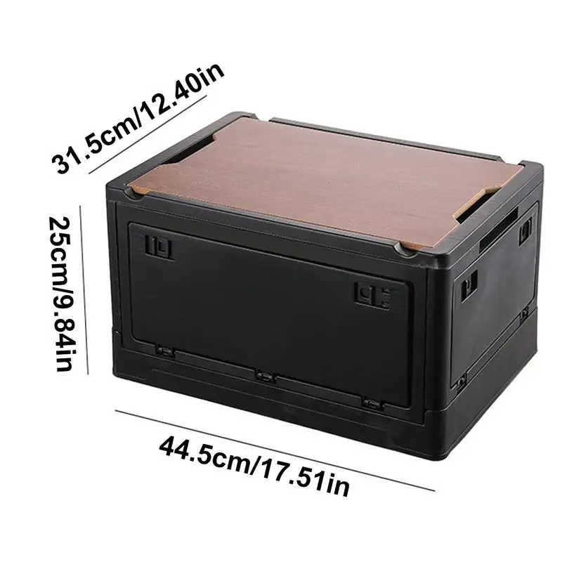 30/50L Outdoor Camping Storage Box Duża pojemność Składane pudełko do przechowywania Wielofunkcyjne pudełko do przechowywania na zewnątrz Camping