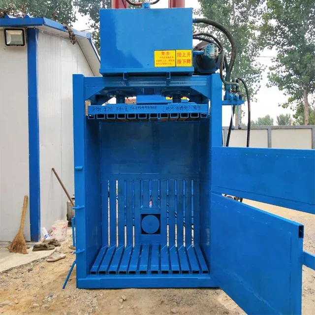 Vuilniscompressor Plastic Metaalschroot Vuilniscompressor Compactor Hydraulische balenpersmachine