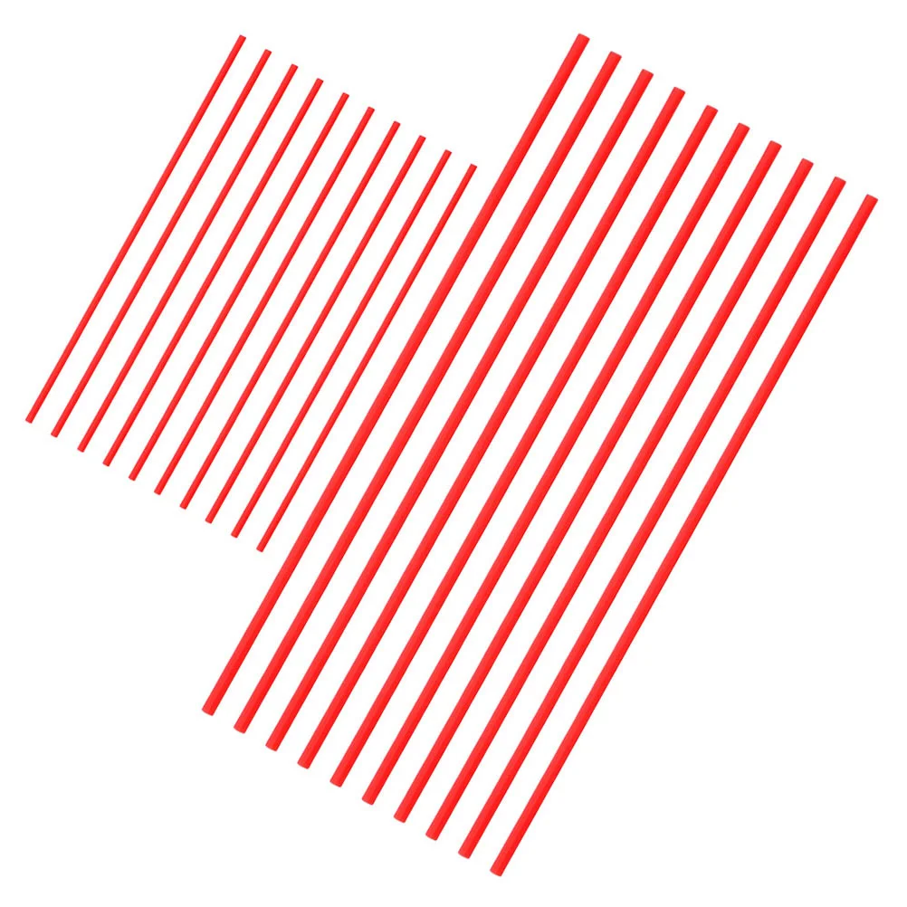 20 Pcs Spray Can Extension Tube Nozzle Replacement Red Straw For Remover Sprayer Tool Parts Plastic Sprayer Tube Spray Bottle