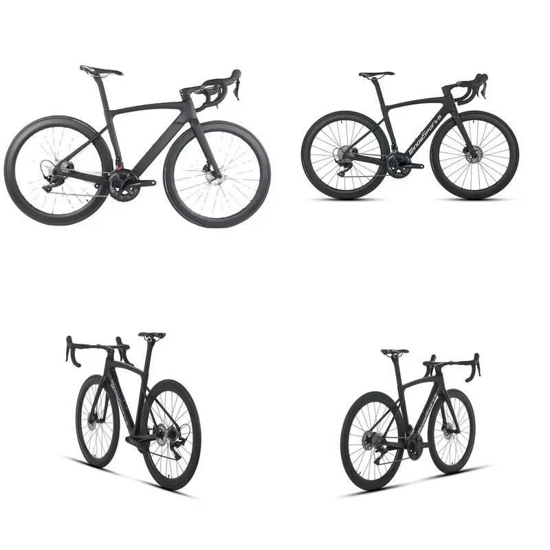 Hot Sale Factory Hot Sale Full Carbon Road Bicycle Ultralight 8kg Complete Bike Full Hidden Cable Routing Disc Brake Carbon
