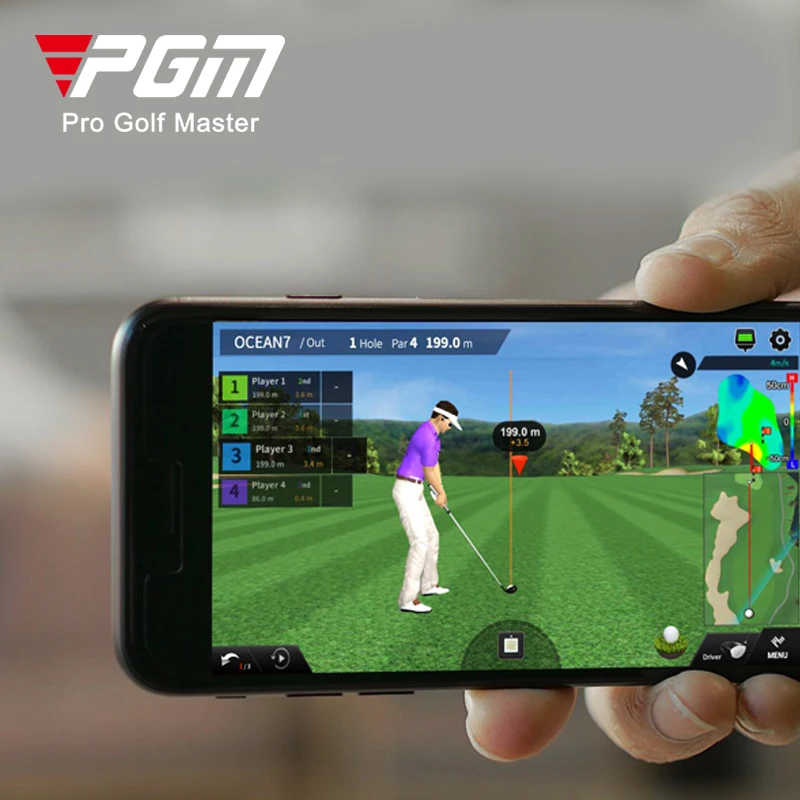 PGM Portable Mini Golf Simulator MNQ009 Swing Simulator for Home Use