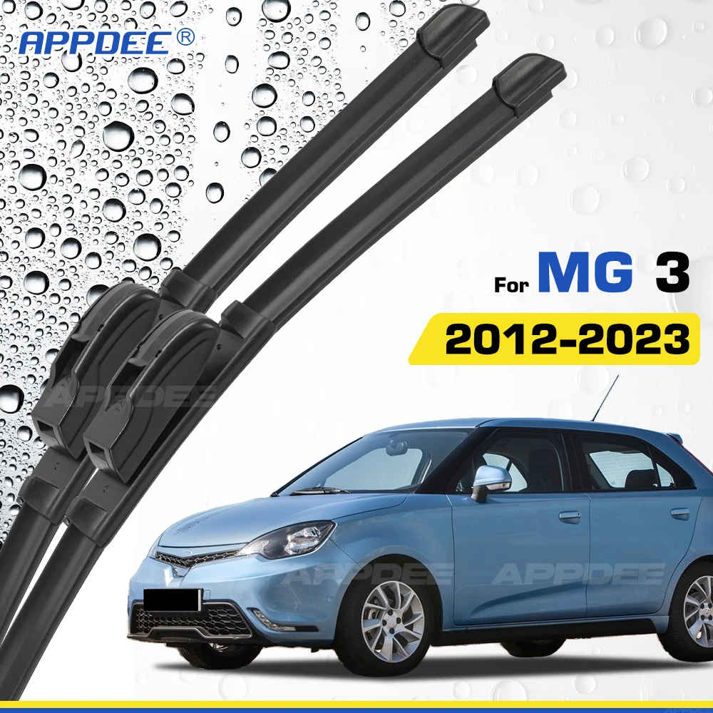 

Силиконовый и резиновый дворник для MG3 MG 3 2012-2023, щетки переднего дворника, щетки для лобового стекла, оконные щетки