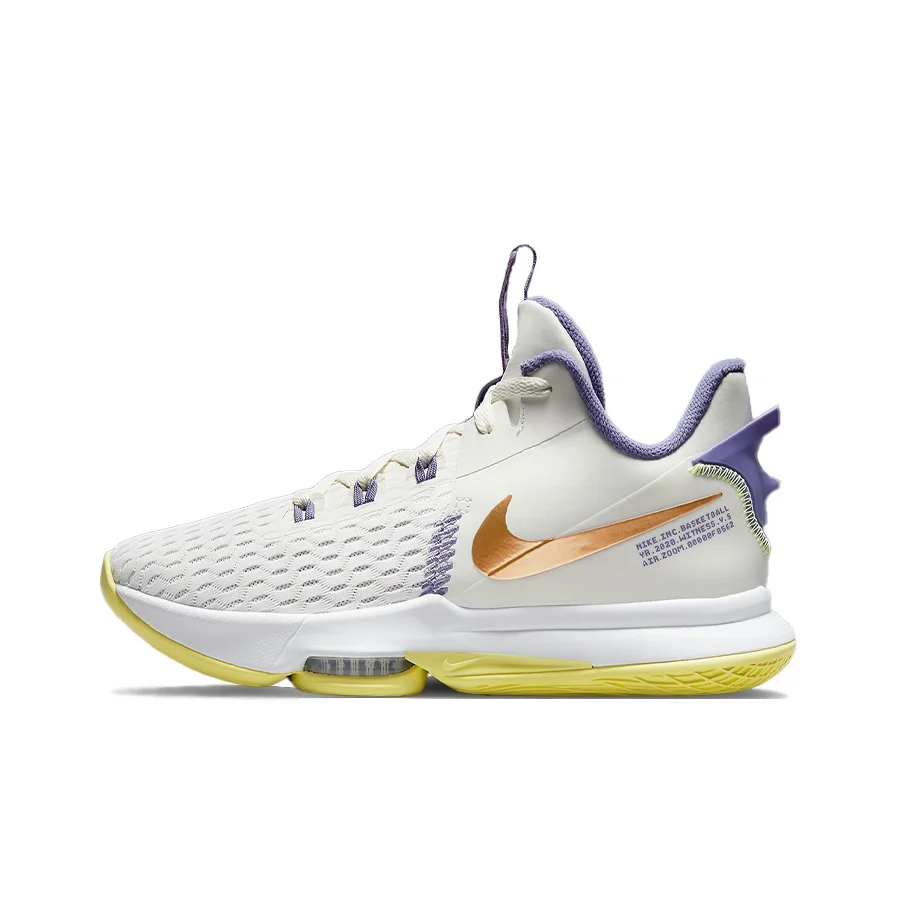 Nike LeBron Witness 5 Ep 'Summit White Metallic Bronze' CQ9381-102