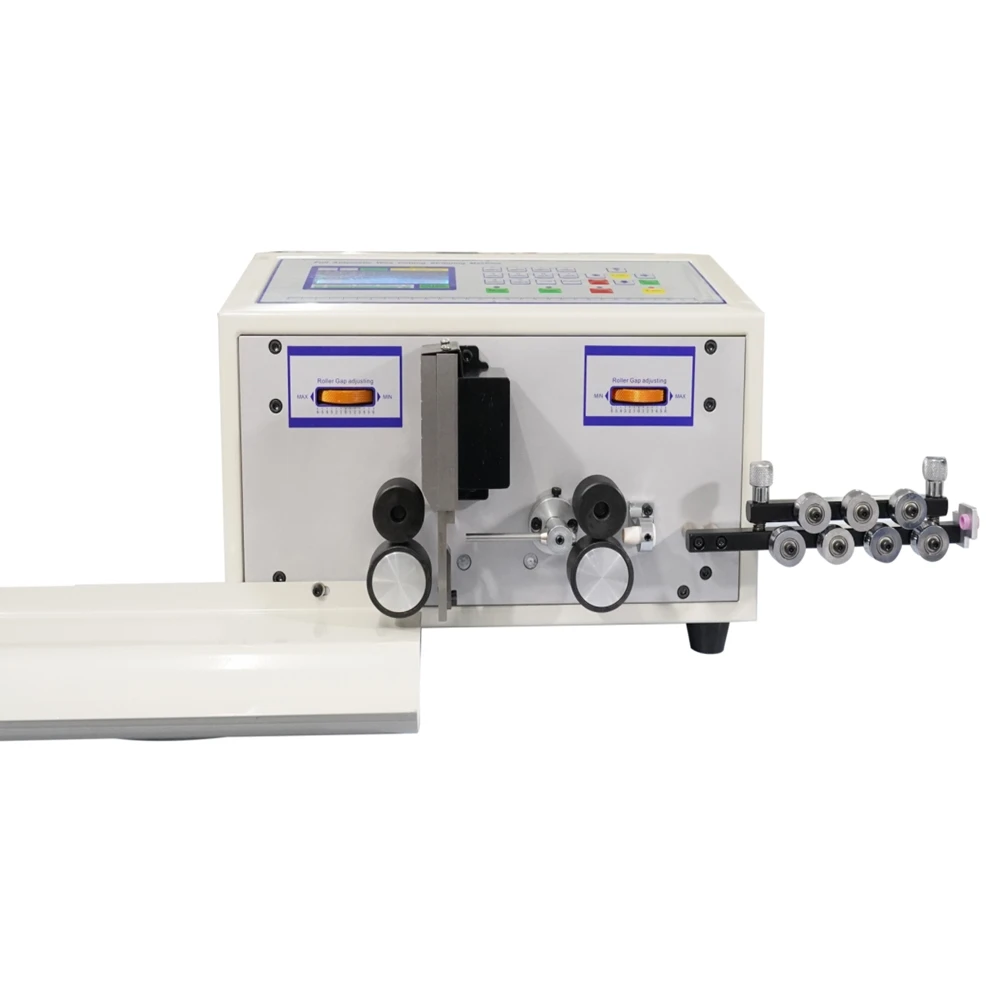 

SWT508C Two-wheel Drives Wire Stripper Electric Peeling Stripping Cutting Machine for Computer Strip Wire 0.1mm-2.5mm2 220V 110V