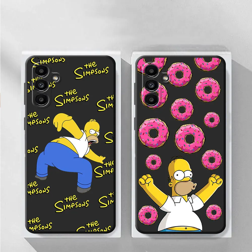 The Simpsons Cover Case for Samsung Galaxy A10s A02s A10 A03s A30 A40 A10e A20e A01 A02 A20 A20s A70 A90 A03 Core