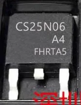 CS25N06C4   TO252   25A 60V   MOS field effect tube