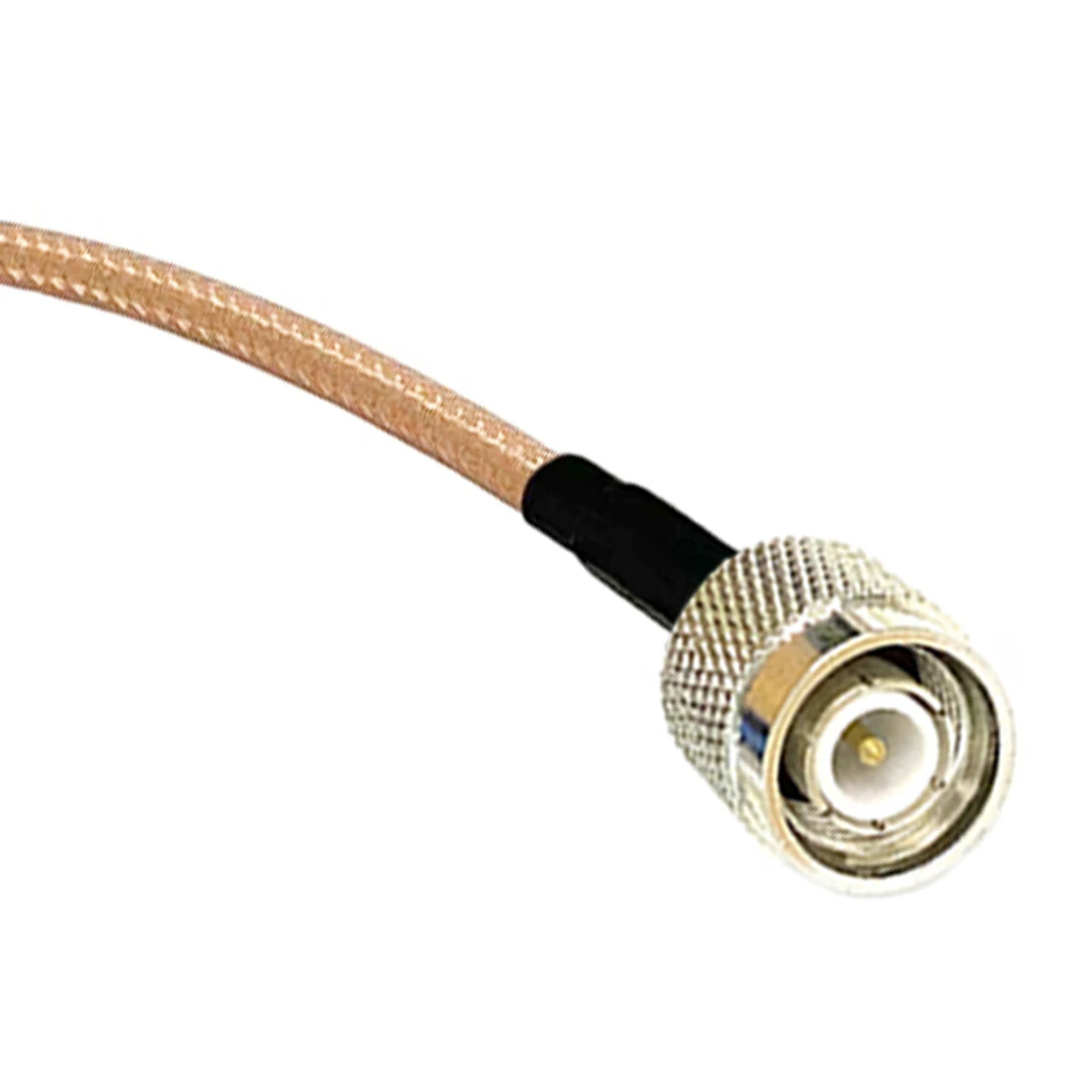 Modem Coaxial Cable TNC Male Plug Switch TNC Male Plug Right Angle Connector RG142 Cable Pigtail 30/50/100/150cm 6