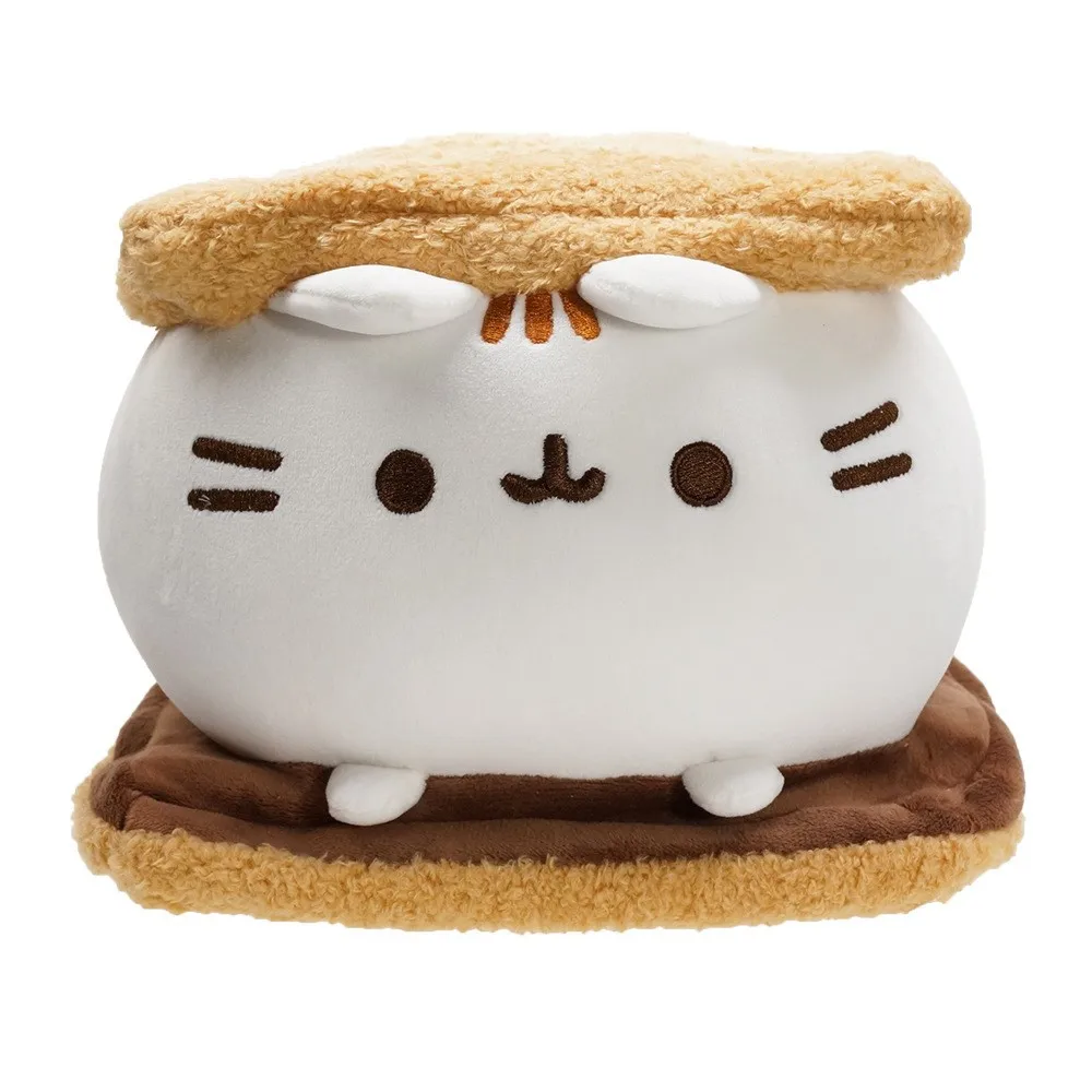 Pusheen Kawaii Plüschtier Donut Einhorn Raumdekoration Anime Kartoffelchip Eiscreme Pizza Kuchen Katze Stofftier Puppen Geschenk – Detail 7