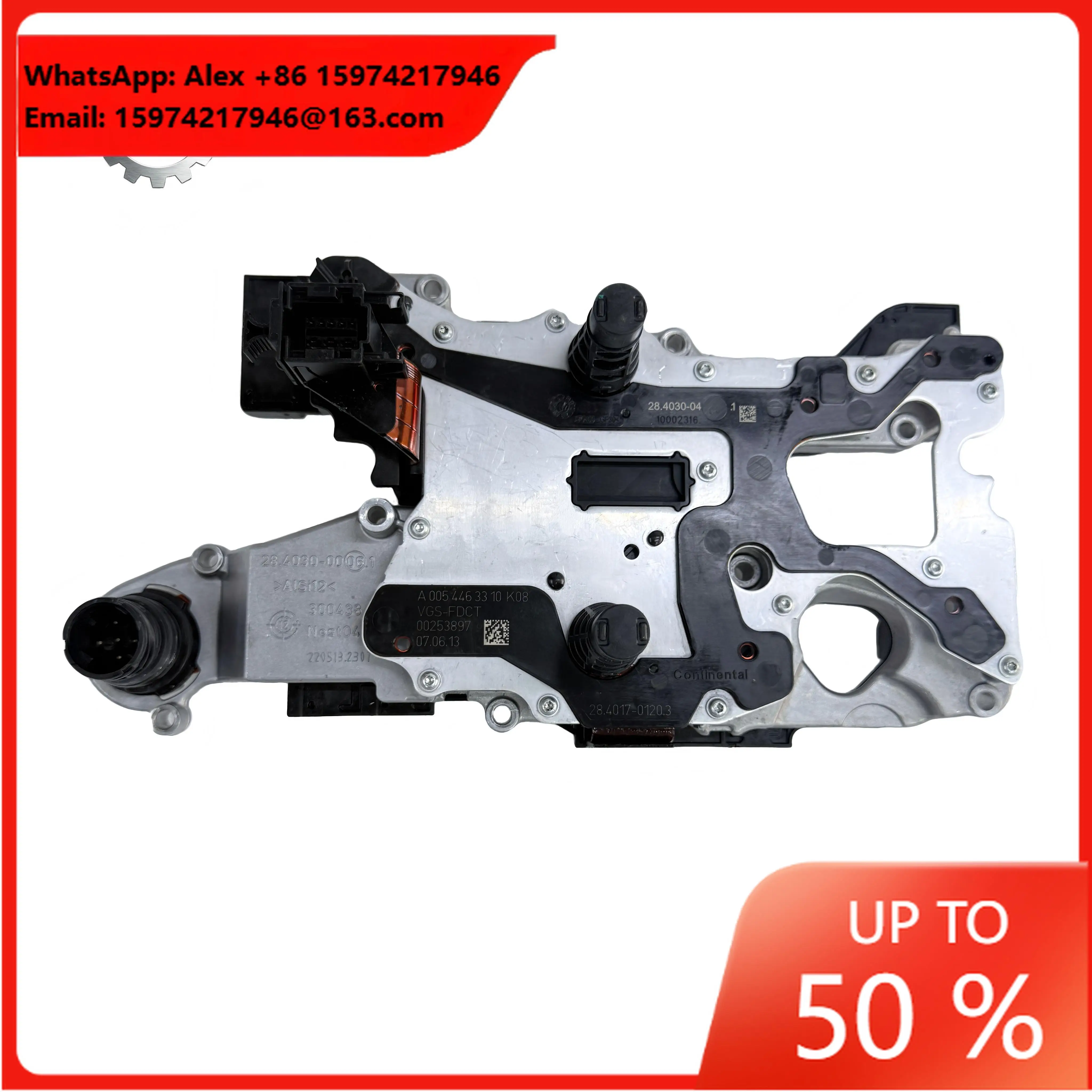 724 TCU OE: A0054463310 A0002702700 7-Speed Valve Body, For Mercedes Benz