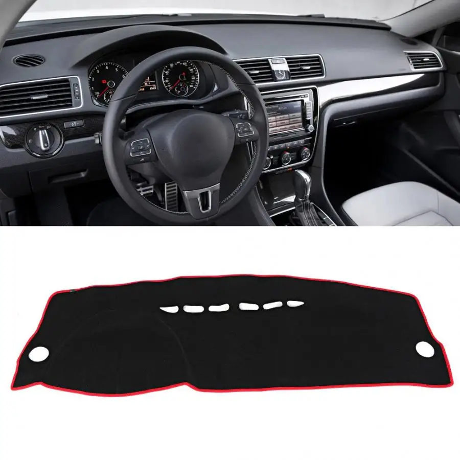 Car Dashboard Cover Photophobism Mat Carpet Light Avoid Pad for Passat 2009-2011 car styling high quality accessories