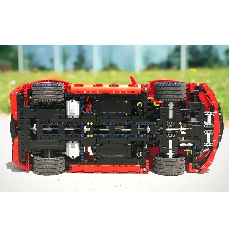 Nuovo MOC-32829 CR-V RC Supercar Elettrico Building Block Modello 3324 Parti di Automobili Splicing Building Blocks Per Bambini Compleanno Giocattolo Regalo