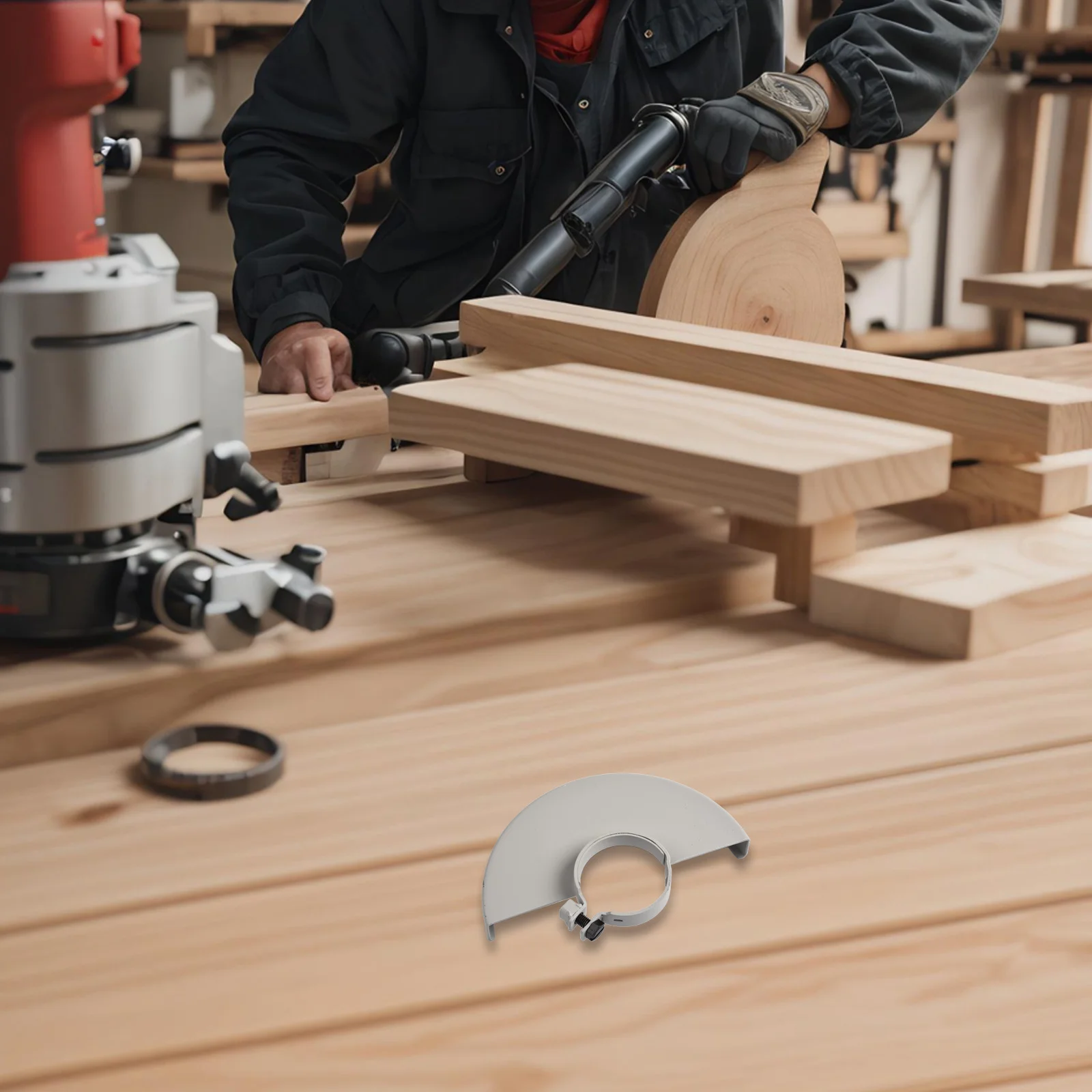 

Защитный кожух для угловой шлифмашины для DIY-проектов, аксессуары для УШМ, компактный размер, номер детали 403142-02