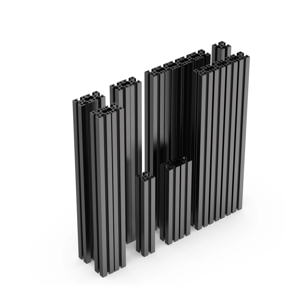 Aluminum Extrusion Profile Frame Kit 1515 Profiles 200mm*16pcs 300mm*3pcs Section Bar For VORON 0.1 3D Printer Parts