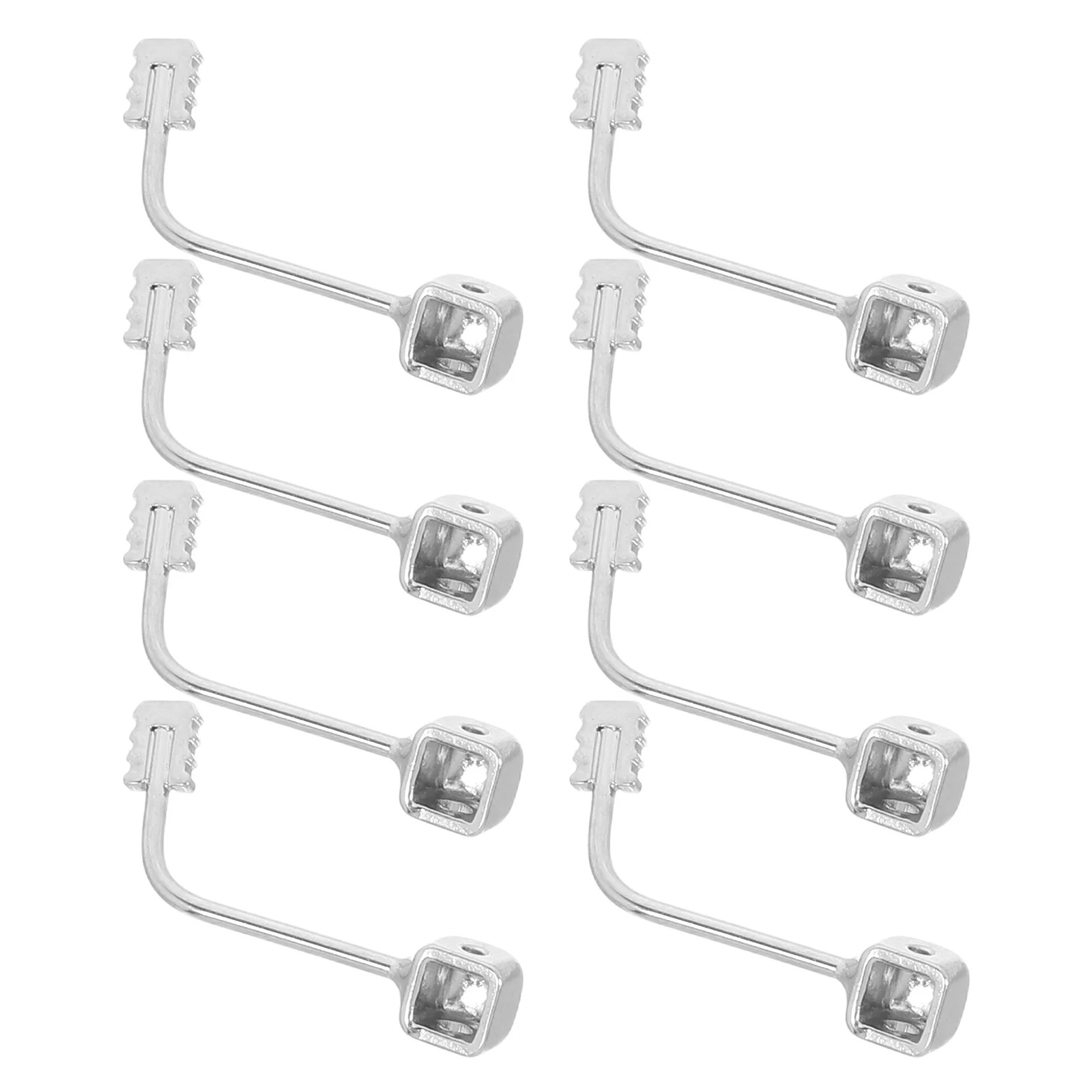

Insert Style Metal Nose Pad Brackets For Eyeglasses Anti-Slip Durable Replacement Cushion Supports U-Shaped Glasses Pad