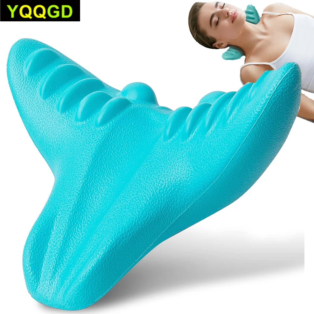 

Cervical Spine Stretch Gravity Muscle Relaxation Traction Neck Stretcher Shoulder Massage Pillow Relieve Pain Spine Correction