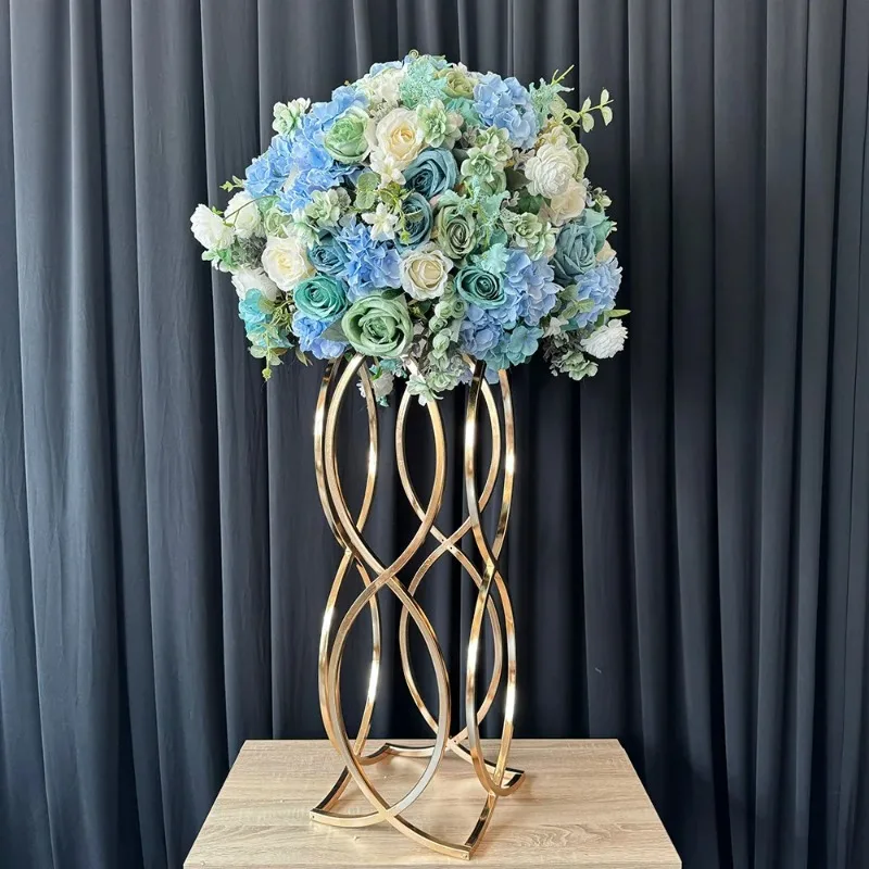 

Новая элегантная металлическая подставка для свадебных цветов | Центральная часть стола для свадебных душ и вечеринок | Современная ваза для домашнего декора
