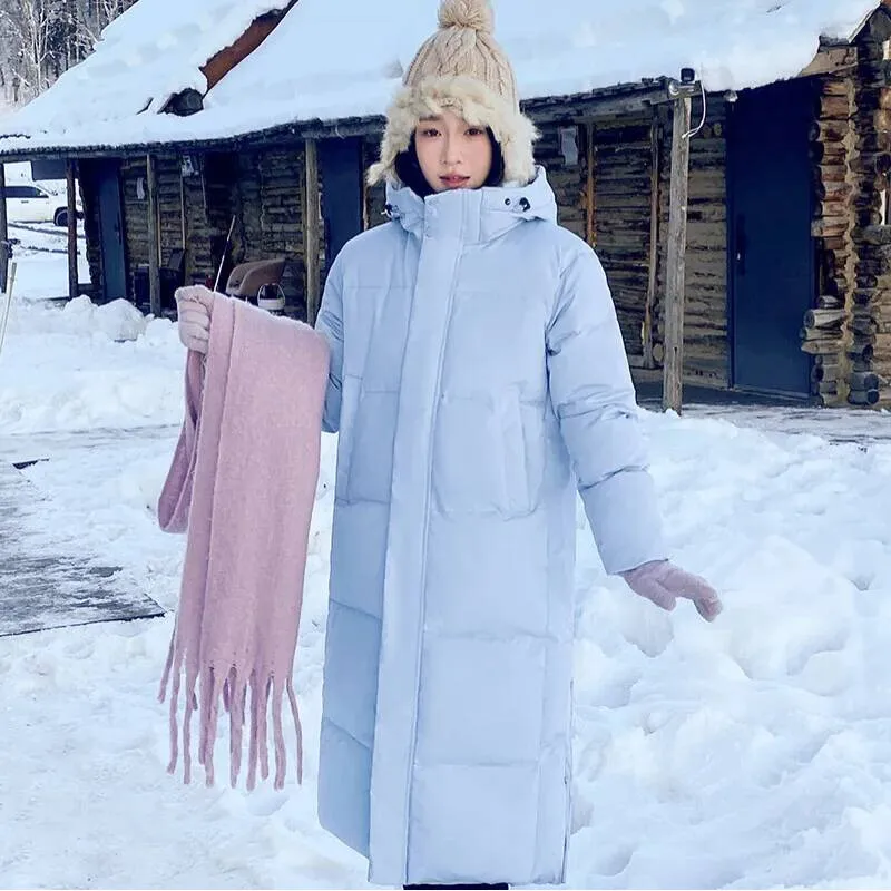 معاطف باركاس كبيرة الحجم للنساء مع قلنسوة وسحاب متين وأكمام طويلة فضفاضة وسميكة غير رسمية لخريف وشتاء 2025