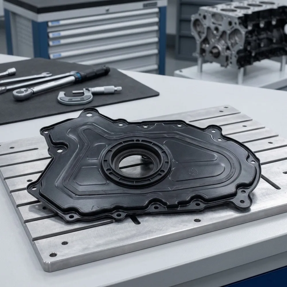 Crankcase Cover Engine Timing Cover OEM Standard Heat Resistant Front Placement For Engine Repair For Discovery Sport