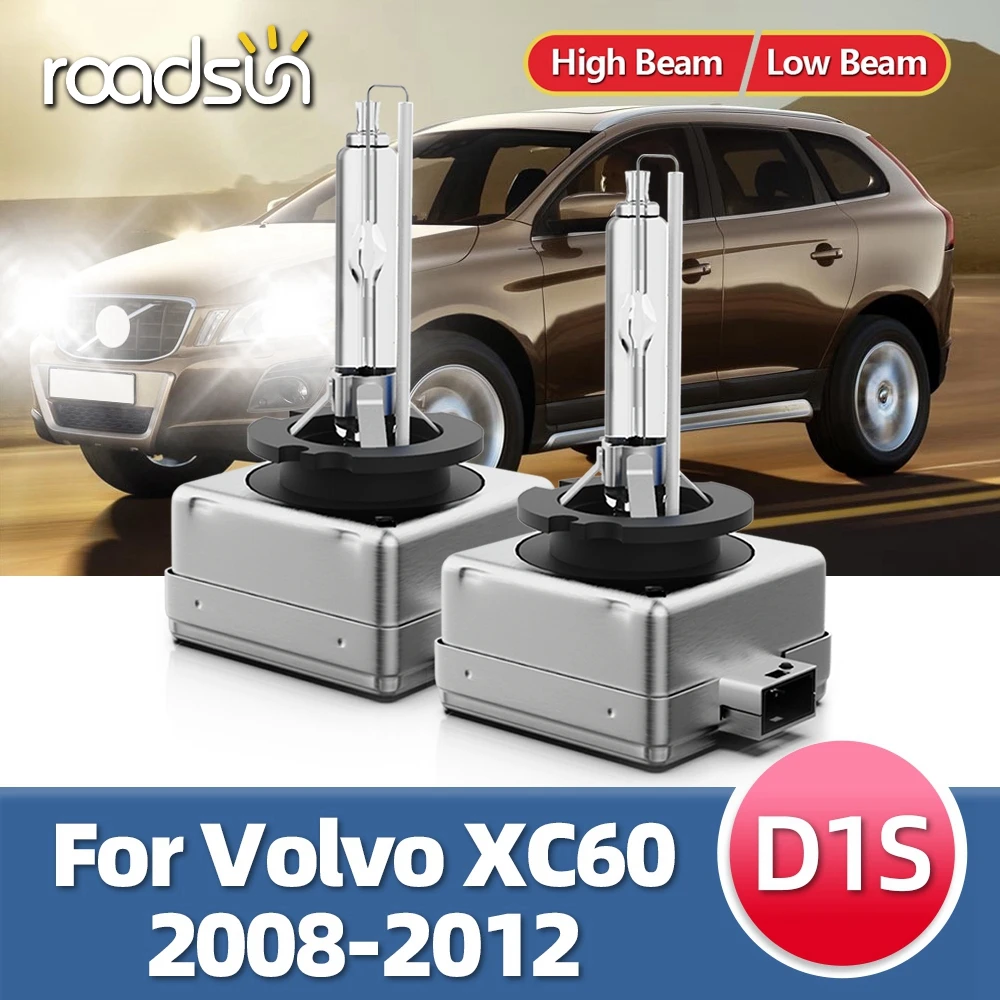 

Roadsun Автомобильная D1S HID лампа HID ксеноновая фара D1 фара светильник 6000K для Volvo XC60 2008 2009 2010 2011 2012