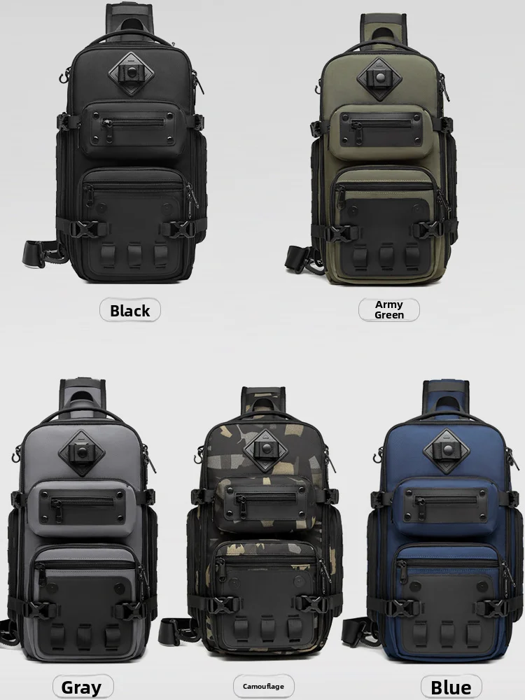 borsa-a-tracolla-ozuko-impermeabile-per-viaggi-brevi-in-tessuto-oxford-morbido-con-chiusura-a-cerniera