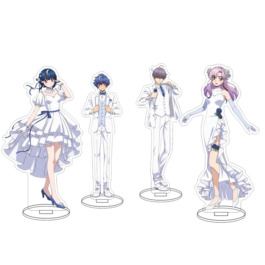 Soporte Acrílico de Anime de 16 CM ‌   Cardfight!! Vanguard DivineZ Akina Meido ‌   Erika Meido Suou Koshitsuzuki ‌   Figuras Coleccionables y Regalos