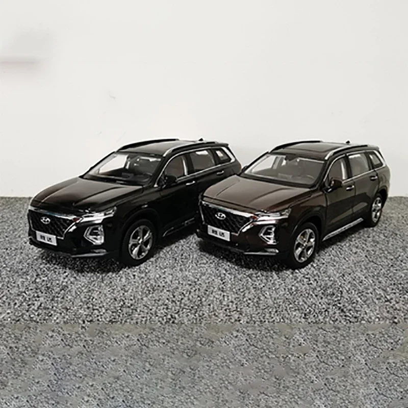 Die-casting 1:18 Scale Beijing Hyundai SANTAFE Fourth Generation Alloy Simulation Car Model Collection Ornaments Souvenirs