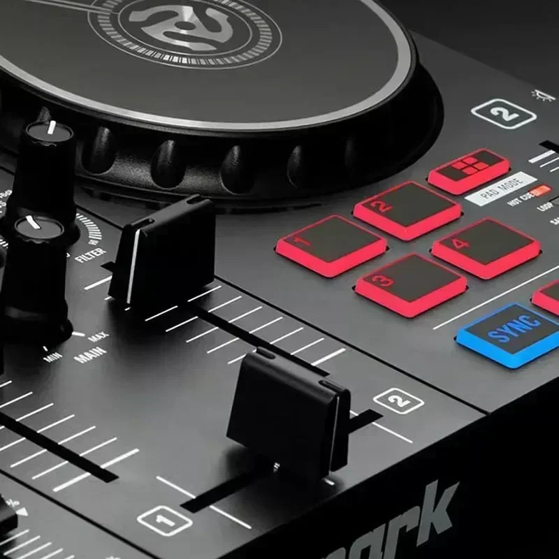 اصنع لوحدة تحكم Partymix Novice DJ Serato Vdj ومسجل القرص الكل في واحد