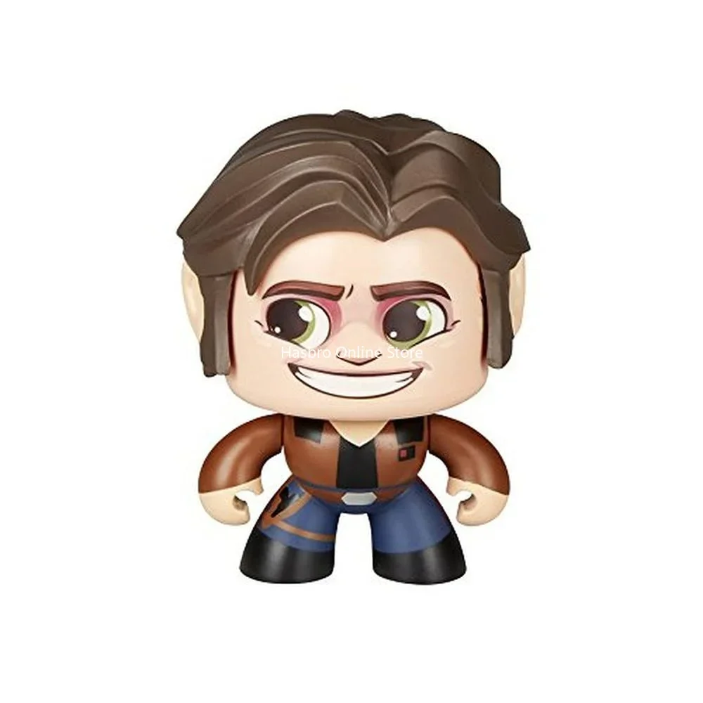 Hasbro Star Wars Mighty Muggs Han Solo Face Changing Doll Action Figure Toys for Children Birthday Gift E2180