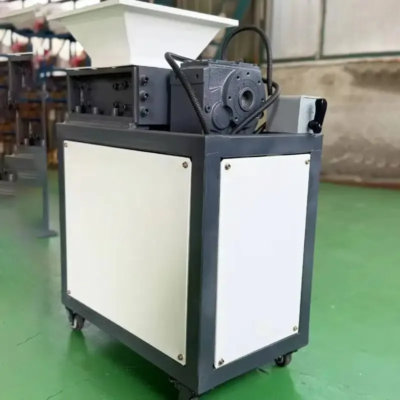 Household Waste Crusher Plastic Food Single Double Shaft Small Mobile Shredder Multi-Functional Document Carton