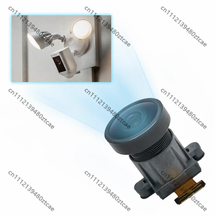48MP 4K UHD Fixed Focus MIPI CMOS Camera Module with M12 Mount Lens for Industrial Equipment