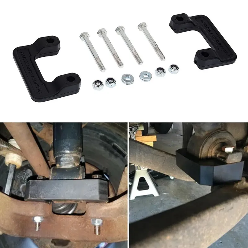Front Lift Spacers 2 Inch 843030103484 Hardware Kit For 2007-2013 Chevy Avalanche 2007-2020 GMC Sierra 1500 2WD 4WD