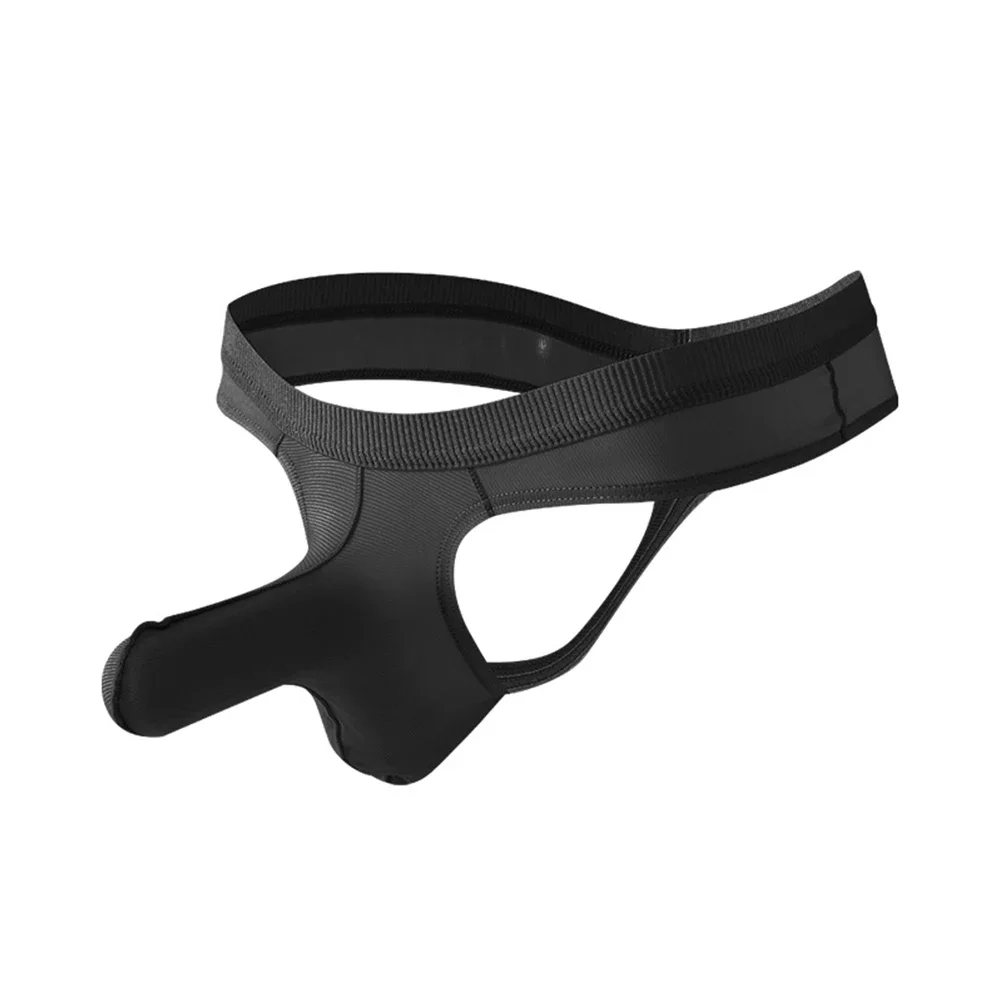 

Горячие новые стильные удобные модные мужские стринги, мужские трусы-стринги с Т-образной спинкой, выпуклая сумка, легкое нижнее белье из ледяного шелка