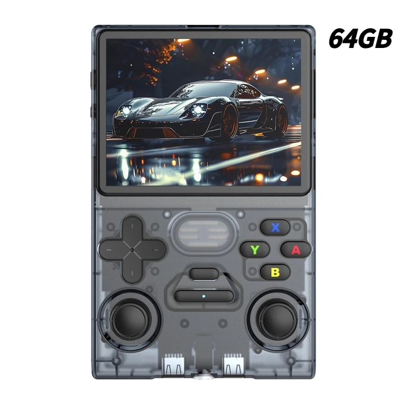 m37-pro携帯型ゲーム機-ポータブルレトロゲーム機-linuxシステム-35インチipsスクリーン-hd出力-64gb-15000種類のクラシックゲーム搭載